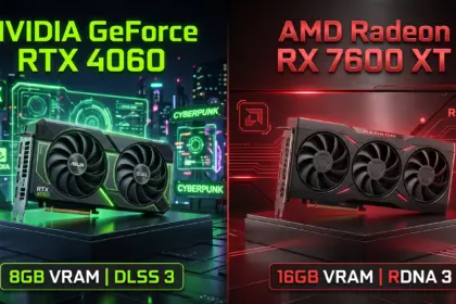 RTX 4060 vs. RX 7600 XT Comparison