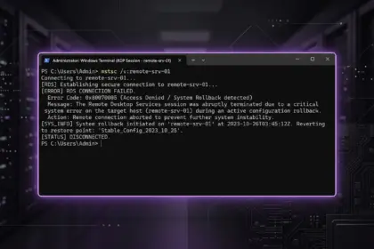 Fixing Windows Server RDP Failure