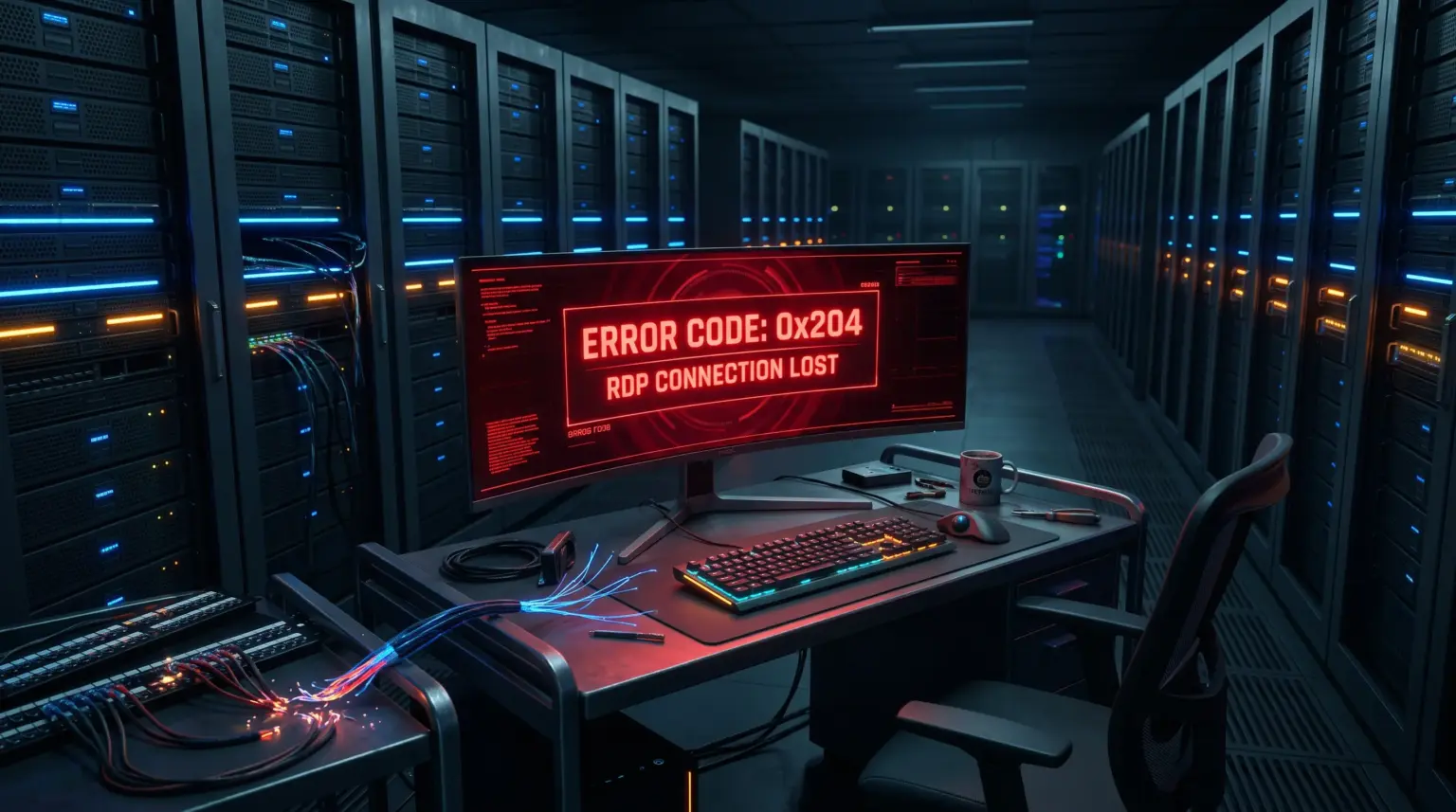 RDP Error 0x204