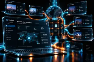 RustDesk 1.5.0 open source remote desktop interface